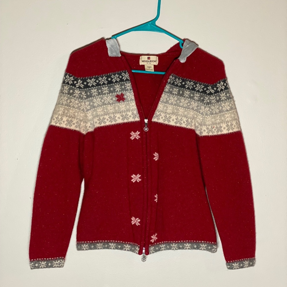 Woolrich Zip-Up Sweater